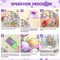 Easter Hanging Diamond Art Kit – Double-Sided Colorful Egg & Butterfly Crystal Painting Pendant, DIY Craft Decoration for Adults (8×12 Inch)